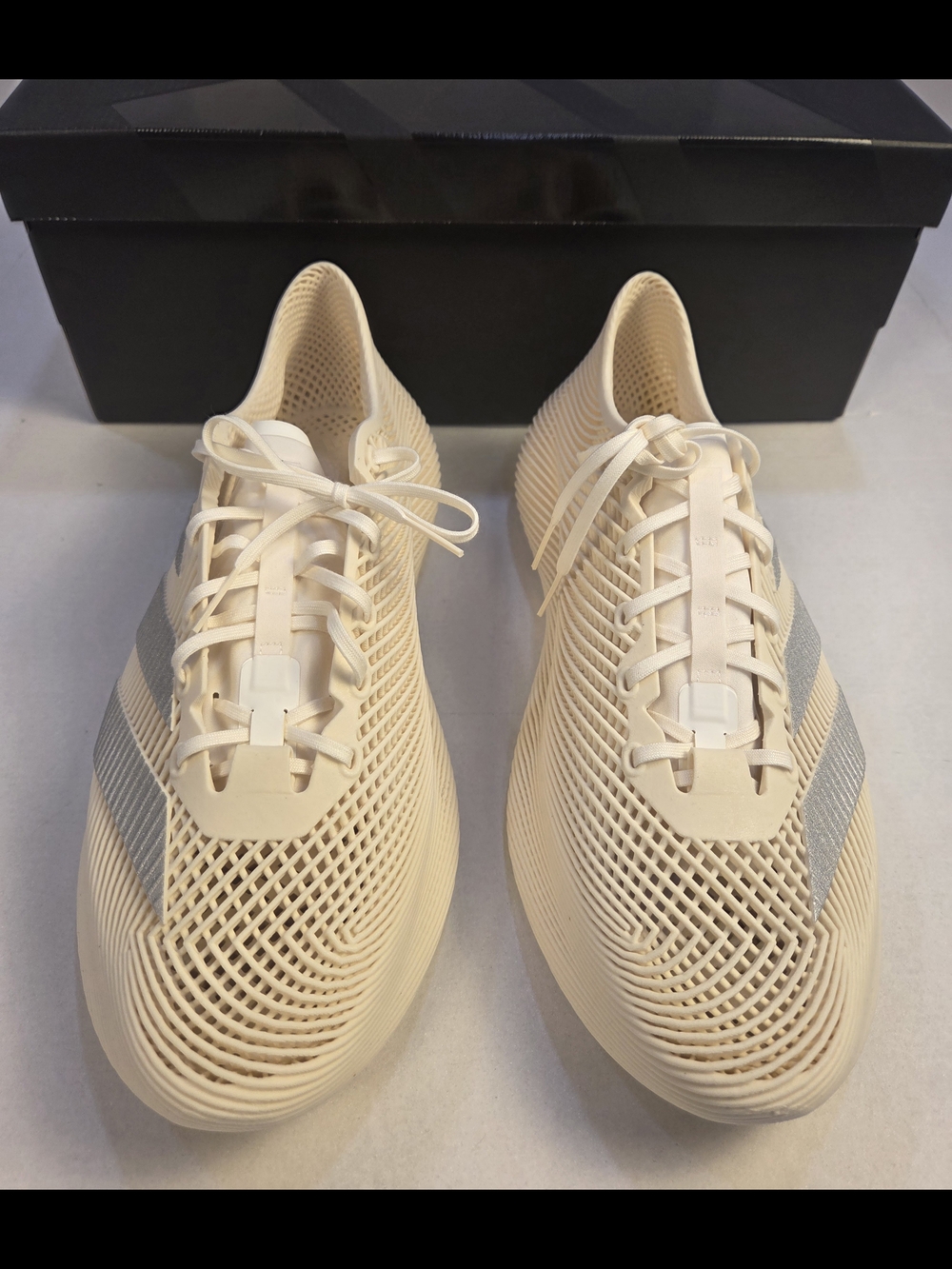 Adidas Climacool Cream Lace-Up Men's Lightweight Knit Sneakers